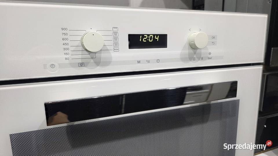 Biały Zestaw Miele Mikrofala M 6262 Piekarnik Wrocław