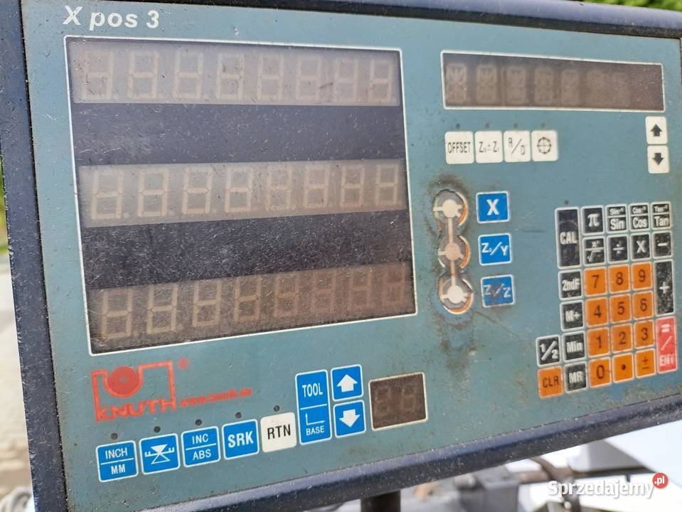 Tokarka Knuth do metalu frezarka wiertarka piła Maków Podhalański