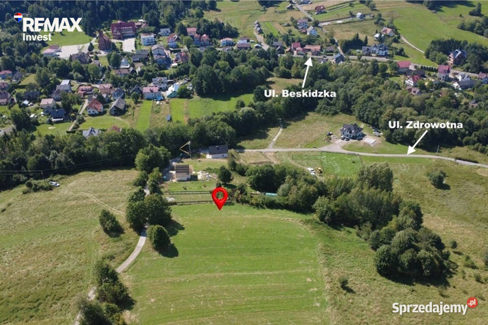 Korbielów działka z widokiem na Pilsko