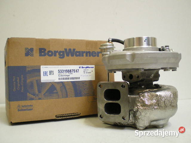 Nowa turbosprężarka BorgWarner KKK 53319887517 ciężarowe