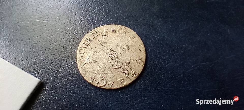 Stare monety 3 grosze 1786 Niemcy srebro podkarpackie