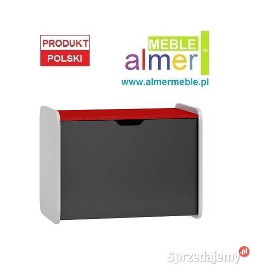SUPER CAR N19 kufer skrzynia dziecięca 80x50 w60 Meble Lubartów