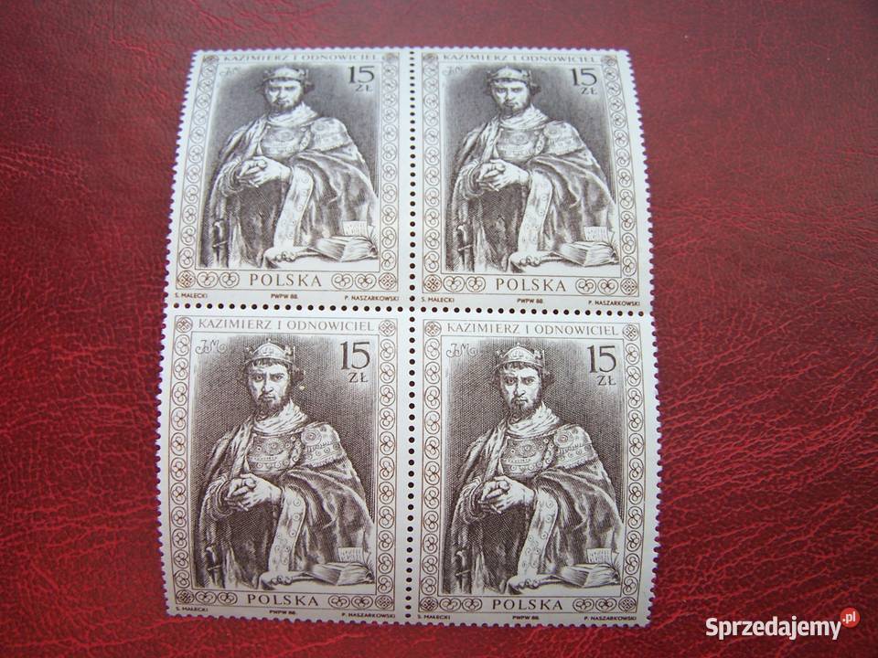 Polska 1987 MNH Poczet Królów Kazimierz Filatelistyka Tychy