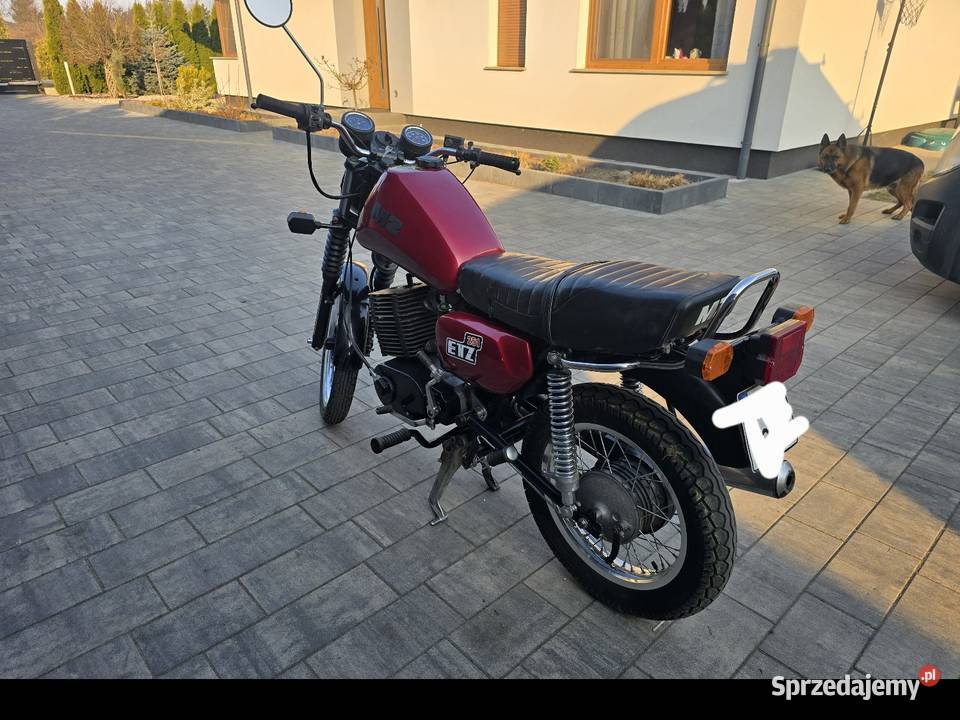 MZ etz 251 zarejestrowana MZ