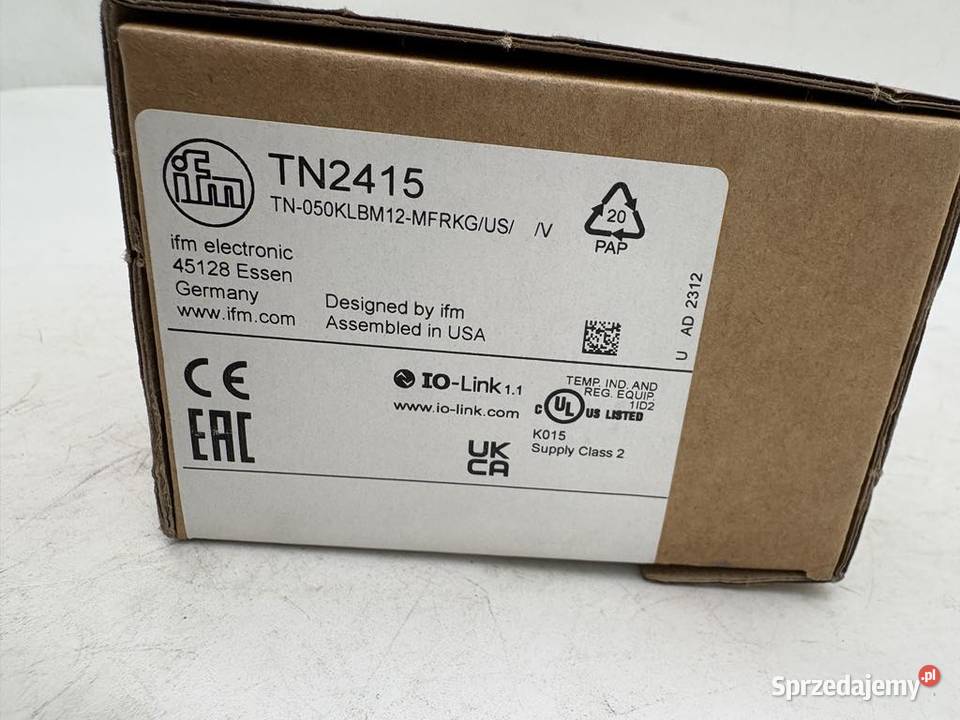 IFM TN2415 Czujnik temperatury Pozostałe sprzedam