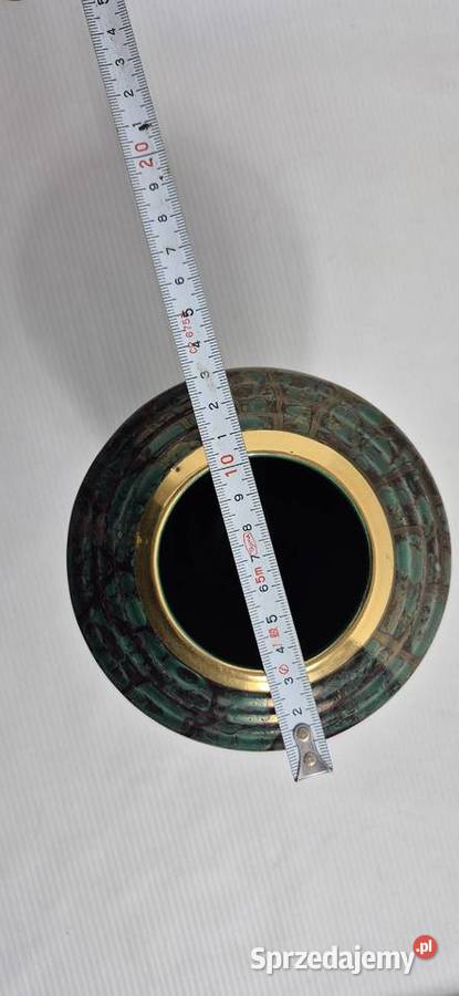 Designerski Wazon Ceramiczny Vintage MidCentury lubelskie Biłgoraj