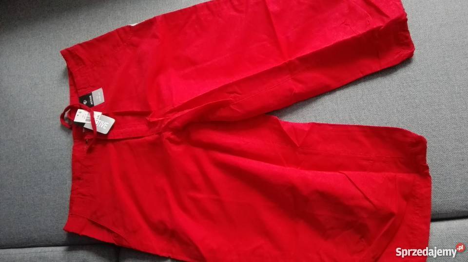 NOWE CZERWONE SPODNIE ACTIVE R42 Łódź