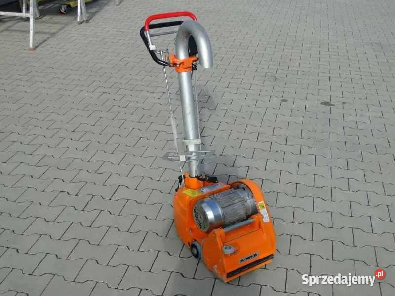 Cykliniarka do parkietu podłóg desek Kunzle Łętownia