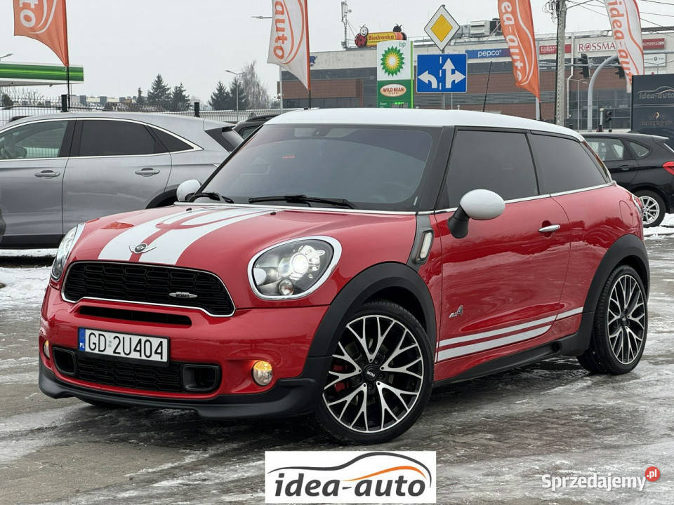 Mini Paceman FILMJOHN COOPER WORKSZarejestrowany czerwony Suchy Las