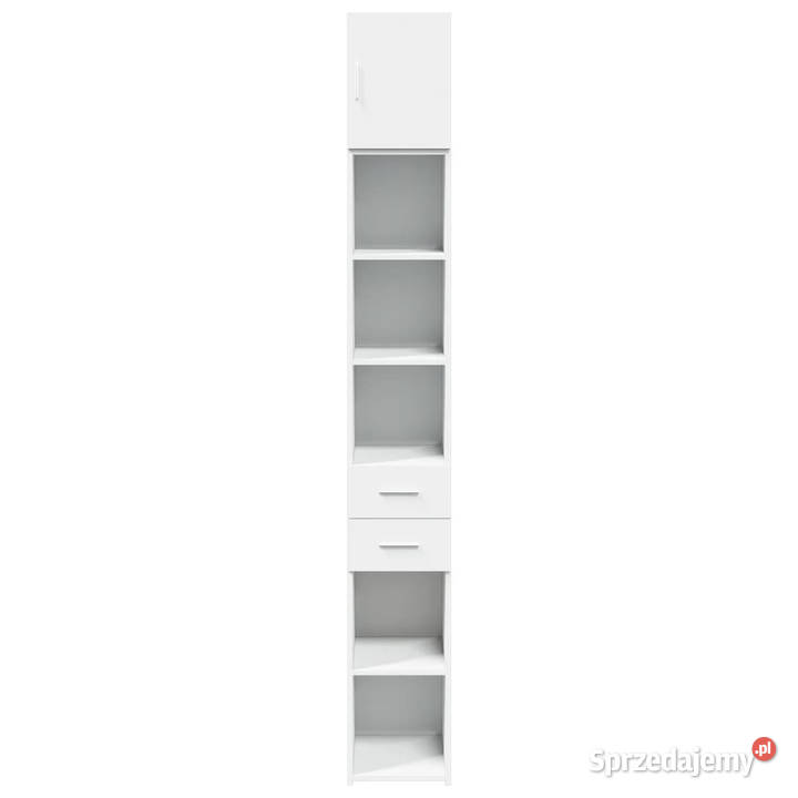 Wąska szafka biała 30x425x225 materiał sprzedam