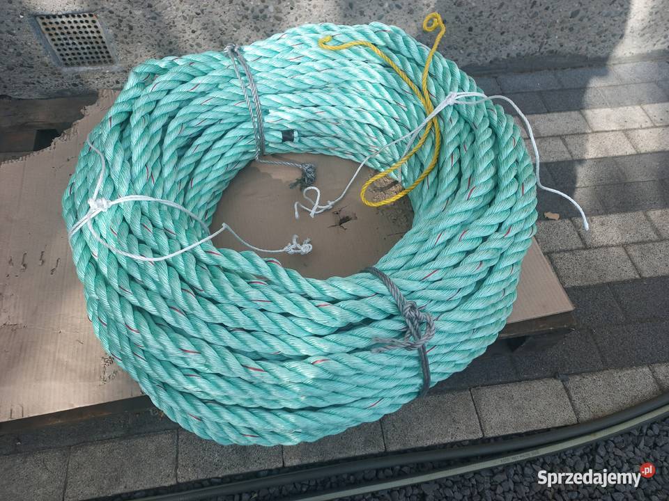 Skręcana syntetyczna lina cumowniczakotwiczna 26 Szczejkowice