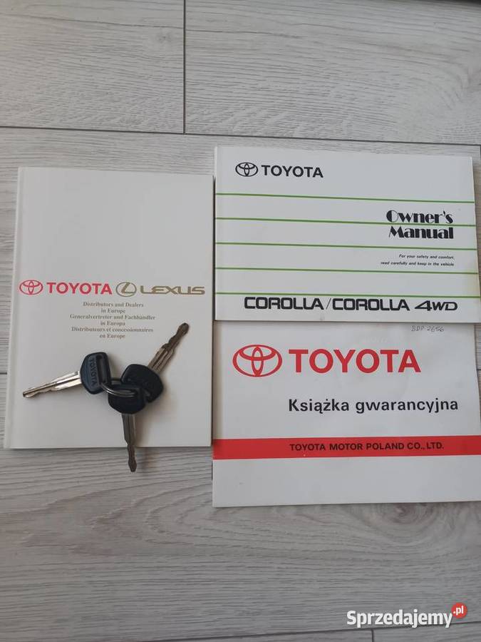 Toyota Corolla VI seria E90 Salon Polska Corolla