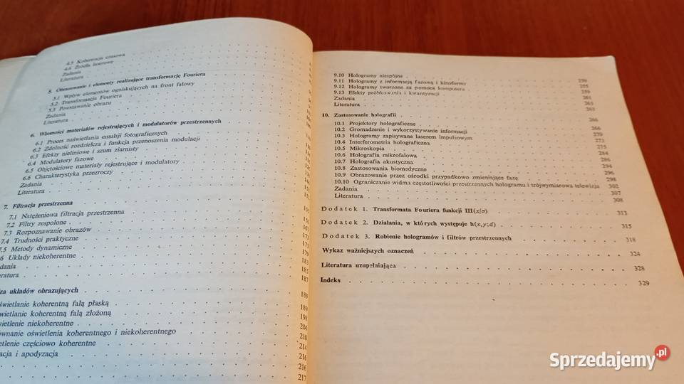 Optyczne przetwarzanie informacji i holografia W Gdańsk