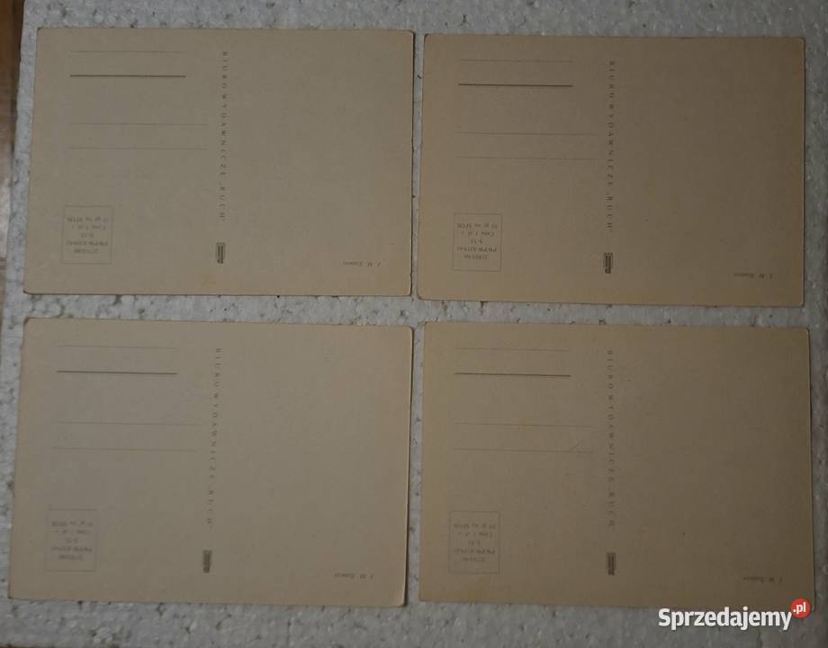 Szancer pocztówki świąteczne Warszawa