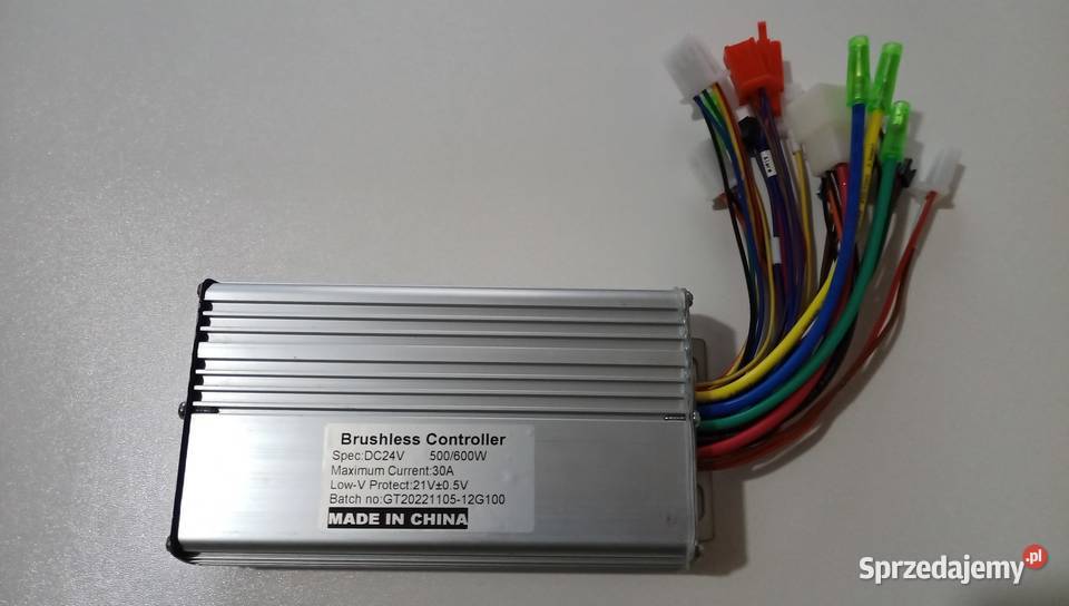 Kontroler BLDC 24v 600W tempomat wsteczny Warszawa