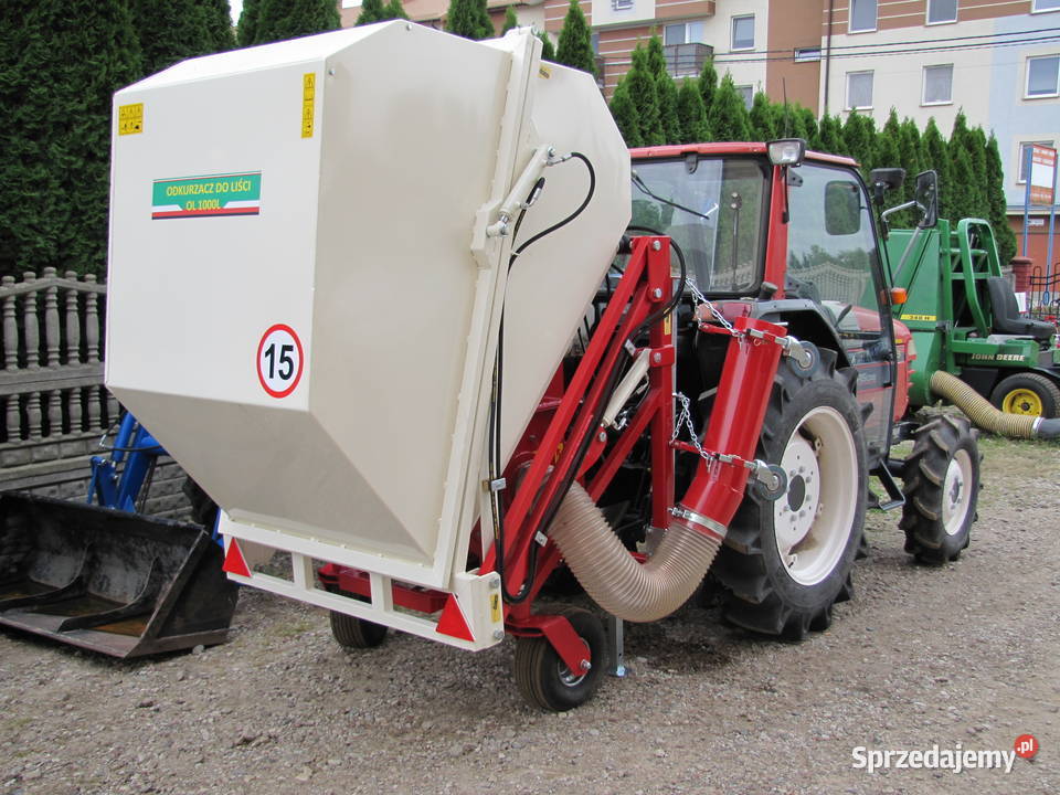 Odkurzacz liści z górnym wysypem Kubota Yanmar mazowieckie Węgrów