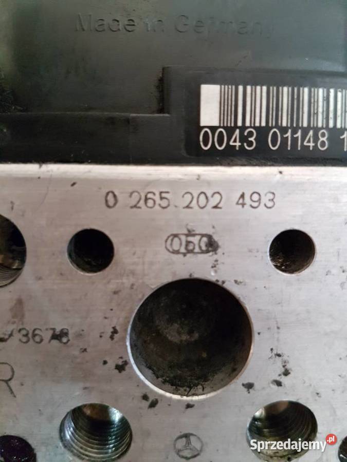 MERCEDES W210 POMPA ABS ESP 0265202493 Turek