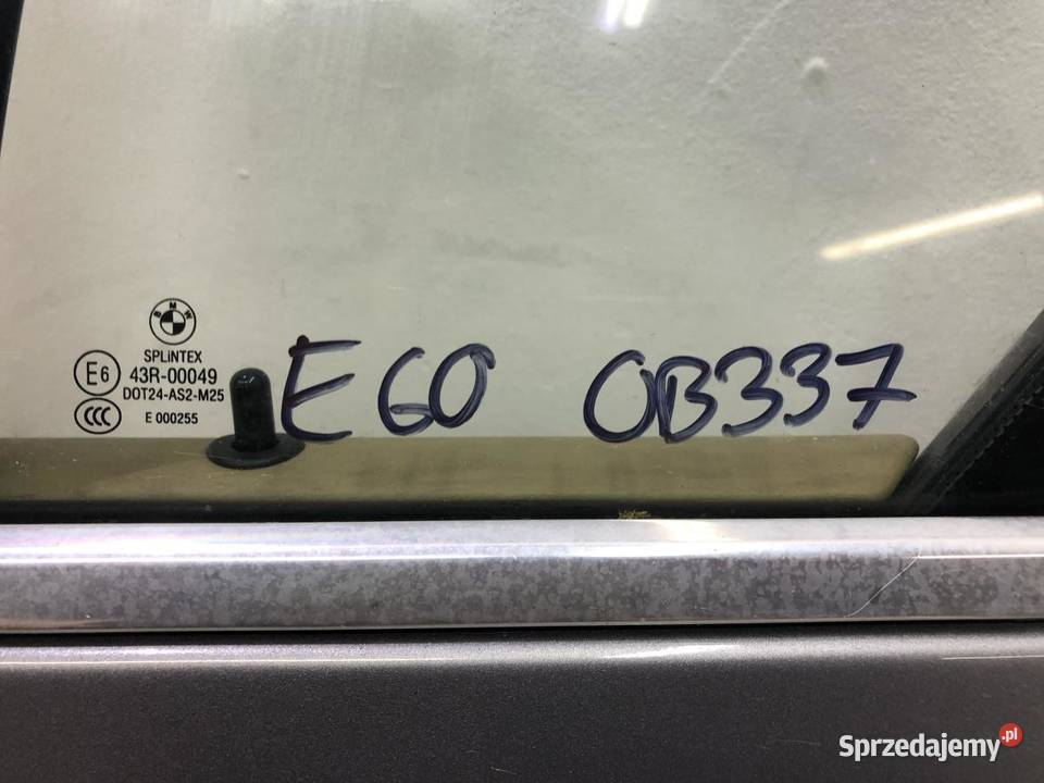 DRZWI KOMPLETNE LEWY TYŁ BMW E60 530D