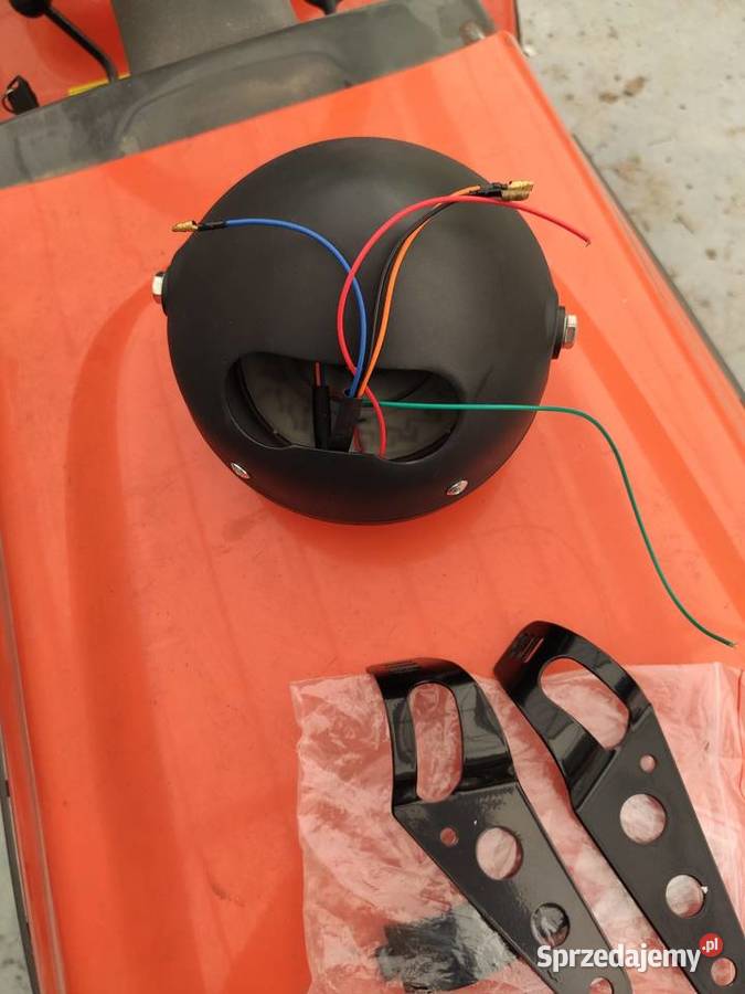 Lampa LED Custom Cafe Racer Brat kierunki małopolskie Kraków