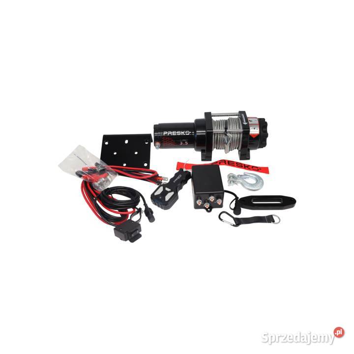 WYCIĄGARKA Elek TREX35 12V 1590 Quad Pług Atv Hydraulika