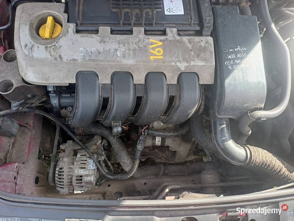 Silnik Clio 12 16 v sprawny wielkopolskie Konin