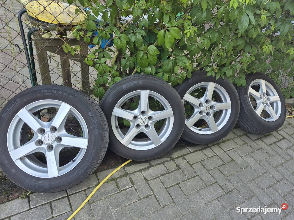 Aluminiowe felgi Enzo 16 do opla 5x110 z ładnymi wielkopolskie Poznań