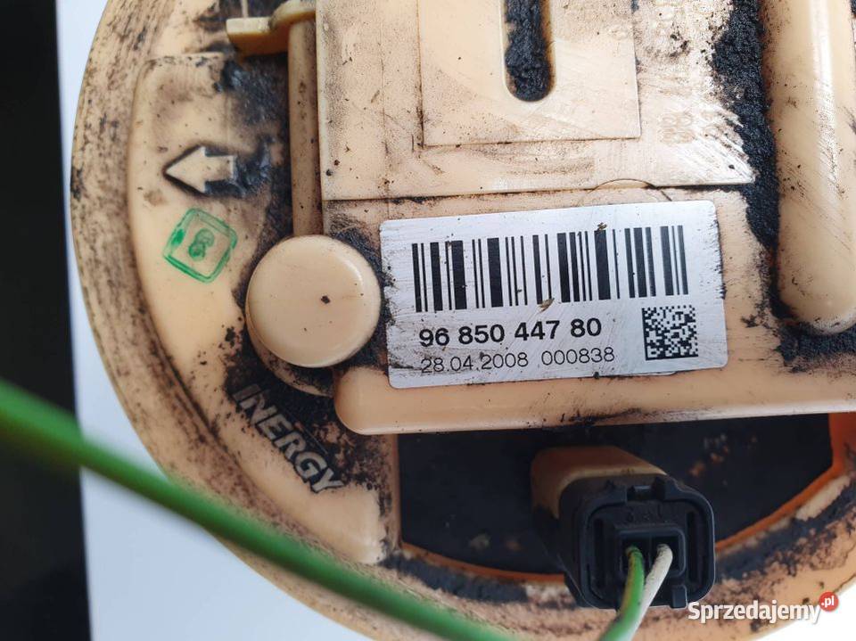 POMPKA PALIWOWA PEUGEOT 207 9685044780 kujawsko-pomorskie Lipno