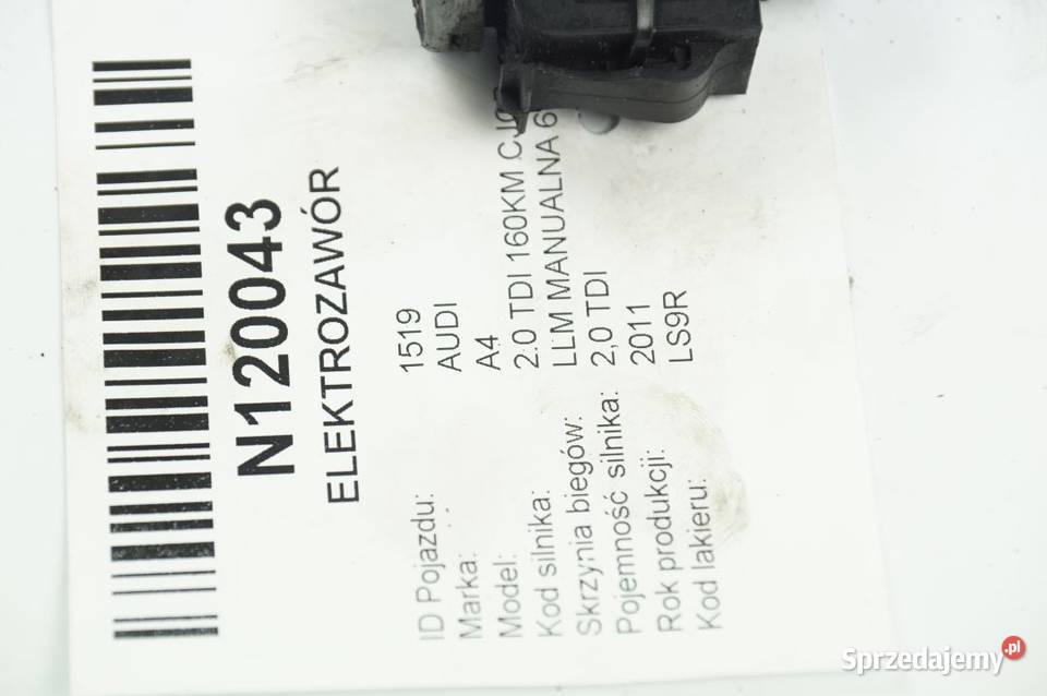 1K0906283A A4 B8 ELEKTROZAWÓR osobowe Lipno