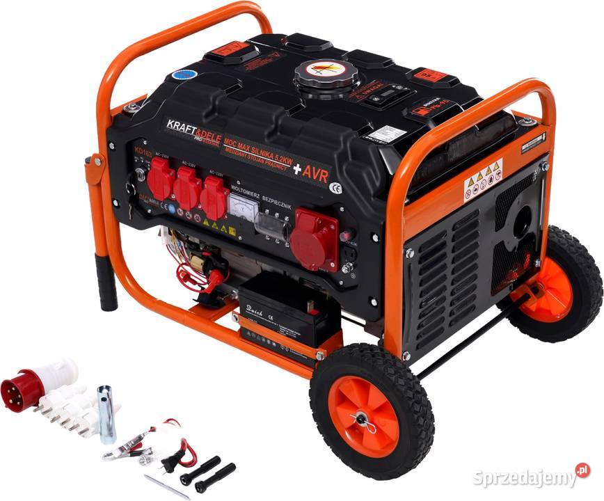 Agregat prądotwórczy 3500W 12230V380V KD163 lubelskie sprzedam