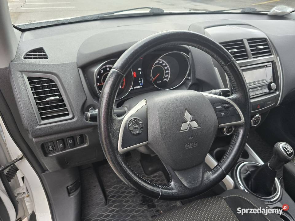 Mitsubishi ASX 16 benzyna LPG salon Polska poduszka powietrzna Piaseczno