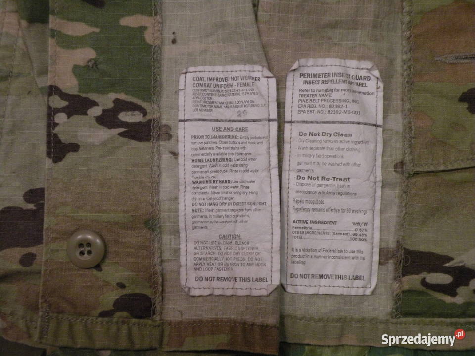 Bluza IHWCU multicam OCP 36 long Female dolnośląskie Wrocław