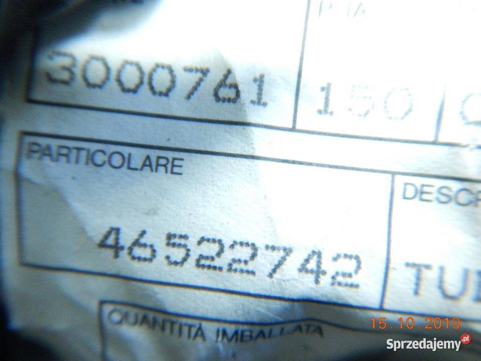 PRZEWÓD KLIMATYZACJI FIAT BRAVA BRAVO 46522742 lubelskie sprzedam