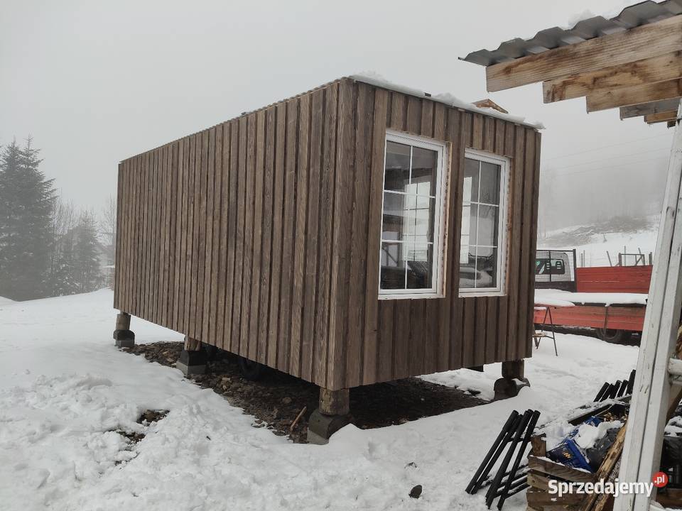 Domek mobilny letniskowy modułowy Tiny house Domki drewniane Mszana Dolna