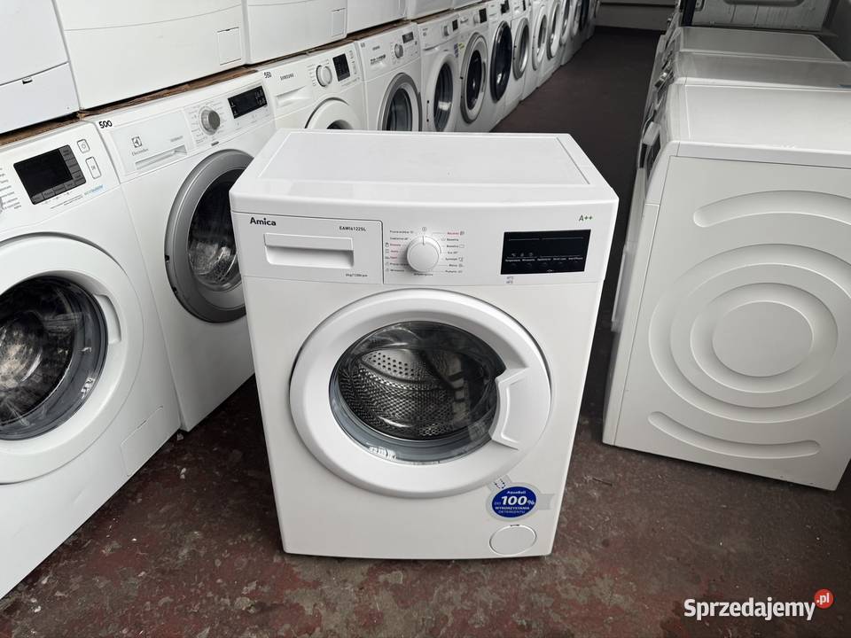 Wąska pralka Amica 6 1000obr A SPRAWNA Gwarancja Warszawa