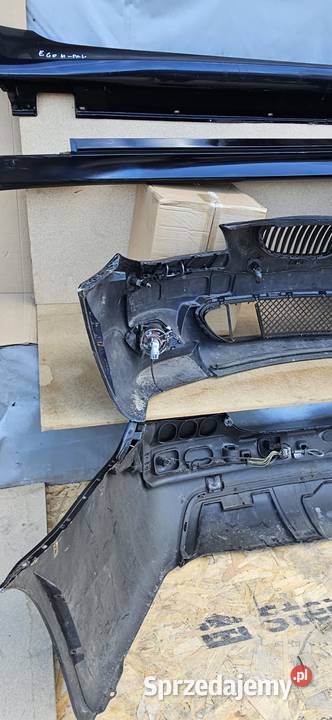 BMW E60 M PAKIET ZDERZAK PRZEDNI PRZÓD TYLNY TYŁ Karoseria Radom