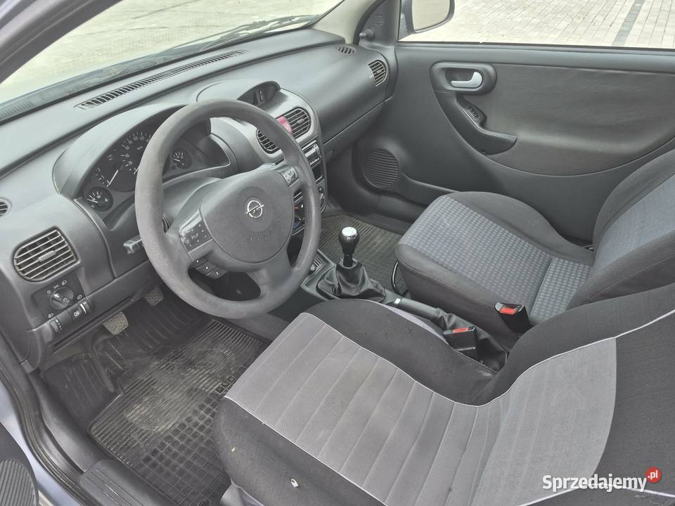 OPEL CORSA sprawna długie opłaty 2004r podlaskie Grajewo sprzedam