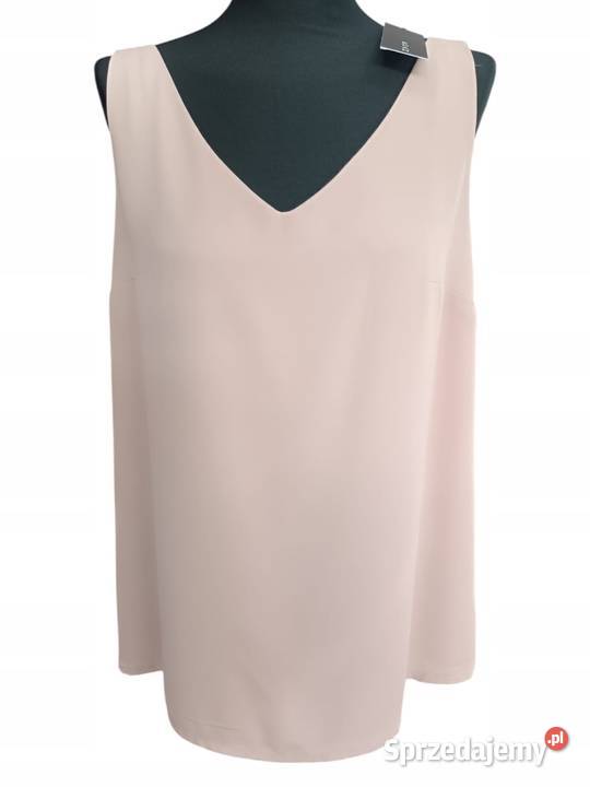 TOP bluzka EDAN Beżowa na ramiączkach rozmiar L Wieluń