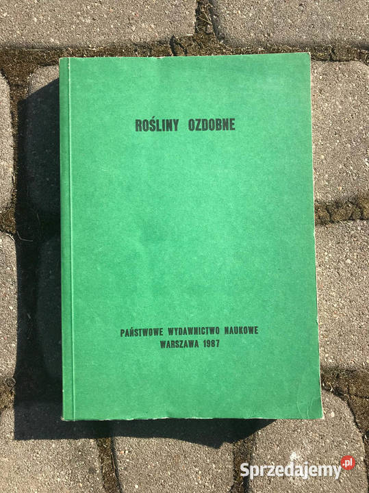 Rośliny ozdobne Grabowski skrypt PWN 1987 biologia, ekologia Kielce