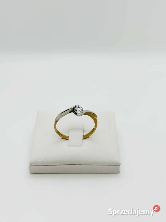 Nowy Złoty Pierścionek pr 333 206g Rozmiar 24 Elbląg