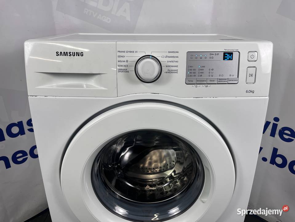 Pralka Samsung Slim Ecobubble 6 1200 ob A Wiejca