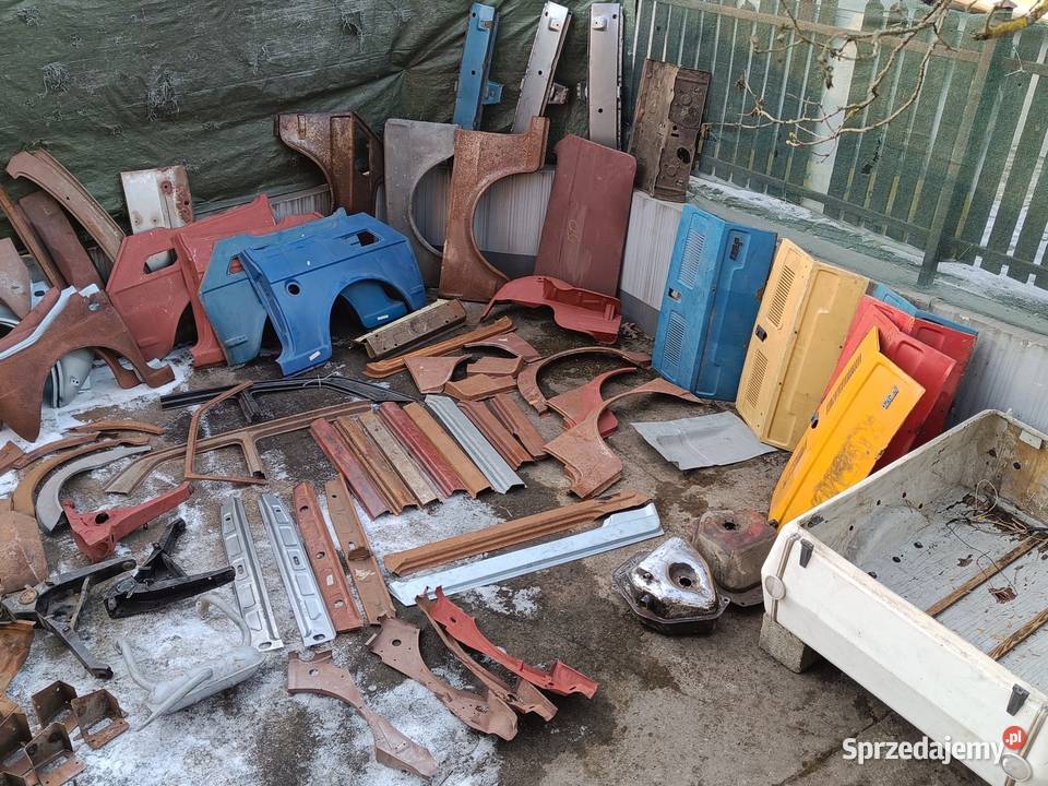 Fiat 126p błotniki nadkola klapy inne części osobowe Myślenice