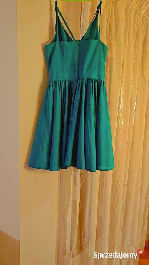 Sukienka wieczorowa w kolorze zielonym zielony Spódnice i sukienki podkarpackie Przeworsk