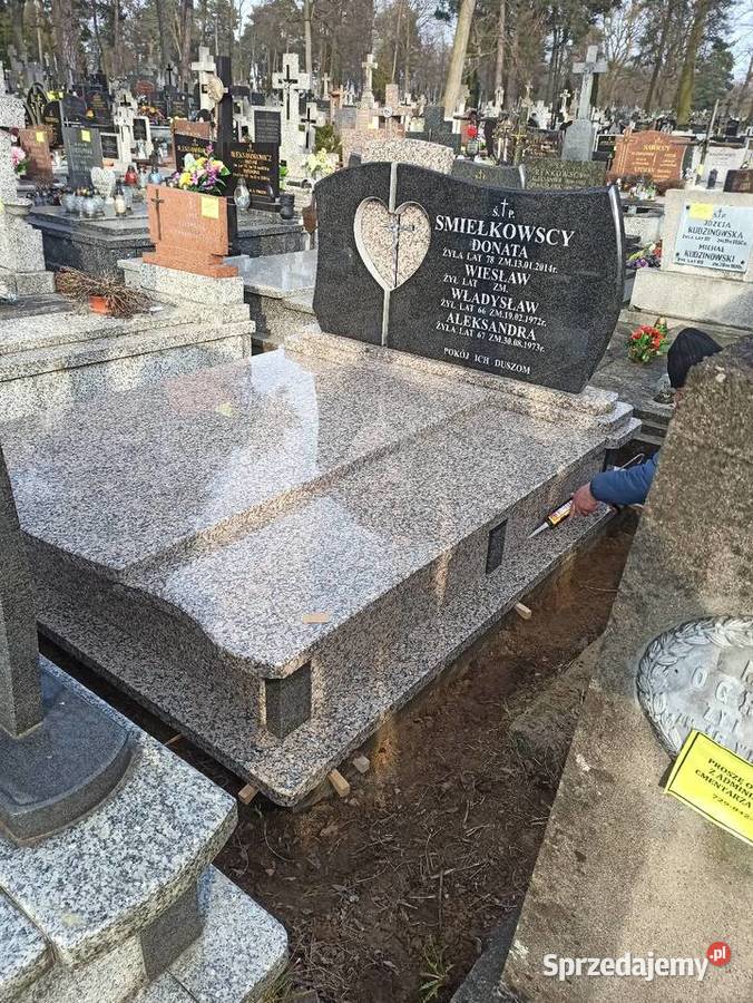 Nagrobki granitowe nowoczesne wzornictwo TANIO podlaskie Białystok