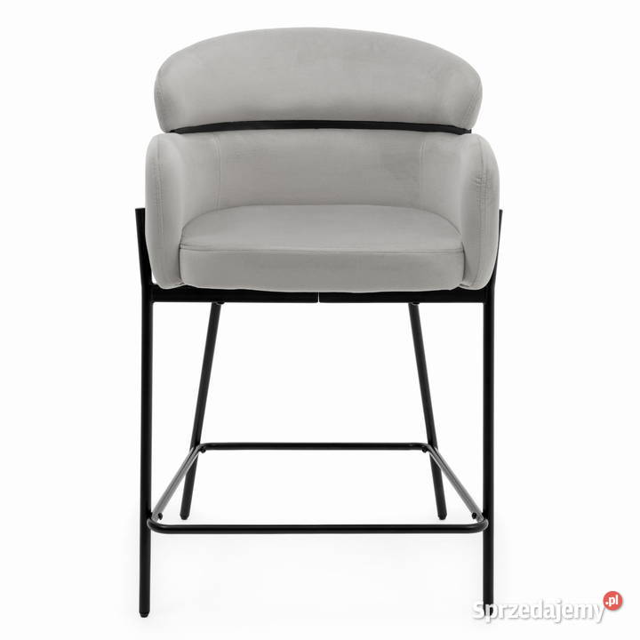 Hoker Tapicerowany Bolzano Jasnoszary Wysyłka Tarchały Małe