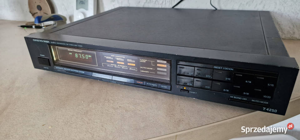 Onkyo T4250 T 4250 TUNER cyfrowy radio INTEGRA Audio Międzychód
