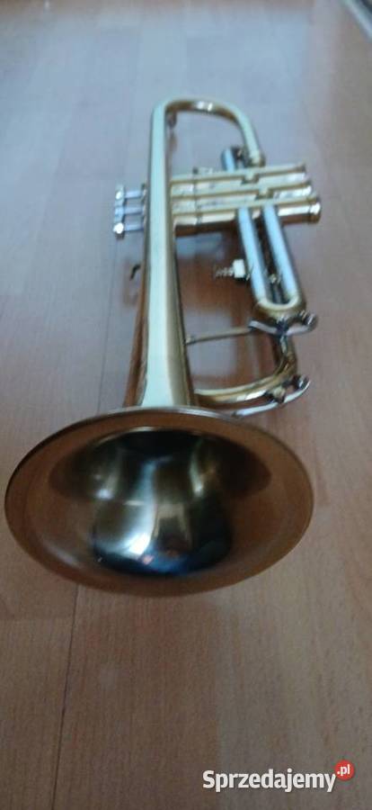 Stara mosiężna trąbka
