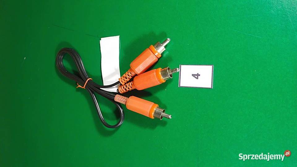 Kabel rozdzielacz sygnału AV 1xCINCH 2xCINCH 05m śląskie Chorzów sprzedam