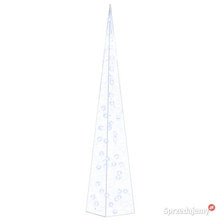 vidaXL Akrylowy stożek dekoracyjny niebieski LED Warszawa