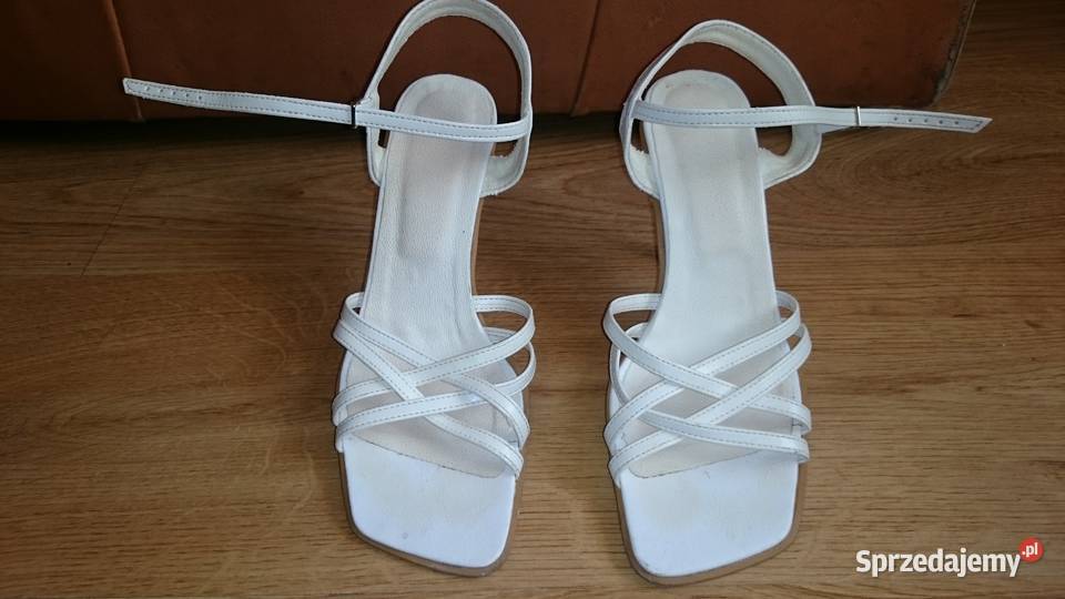 Buty białe 38 Zawiercie sprzedam