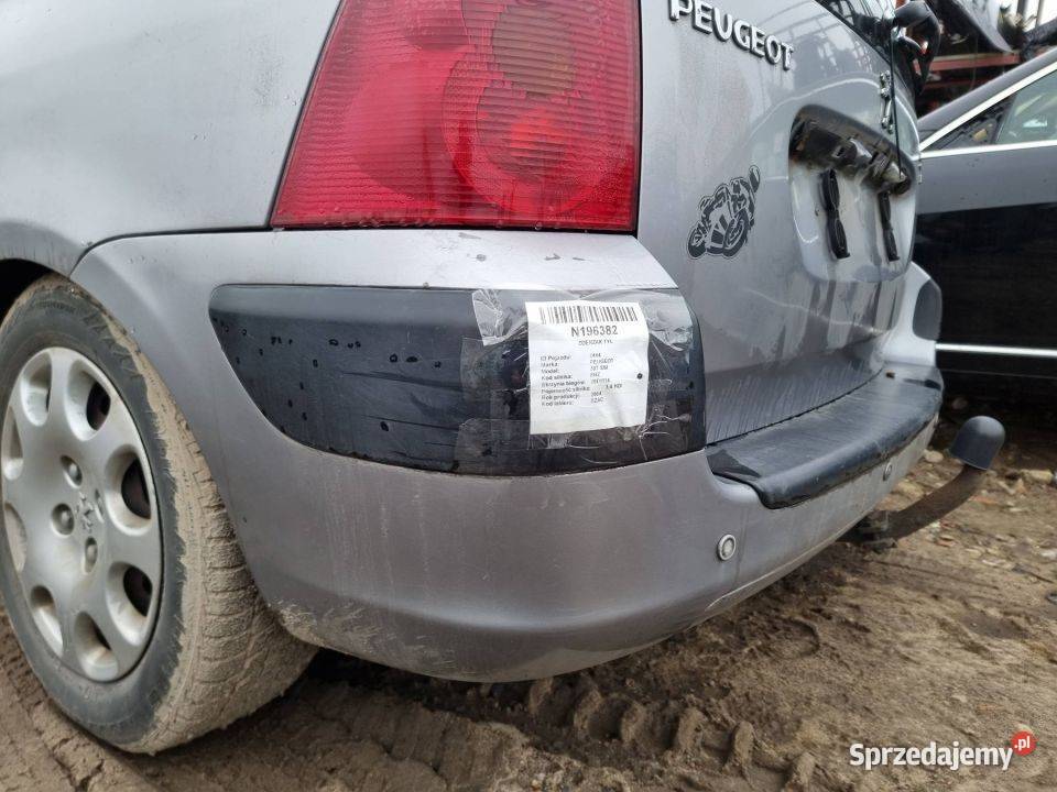 ZDERZAK TYŁ PEUGEOT 307 SW EZAC Pozostałe Motoryzacja Lipno